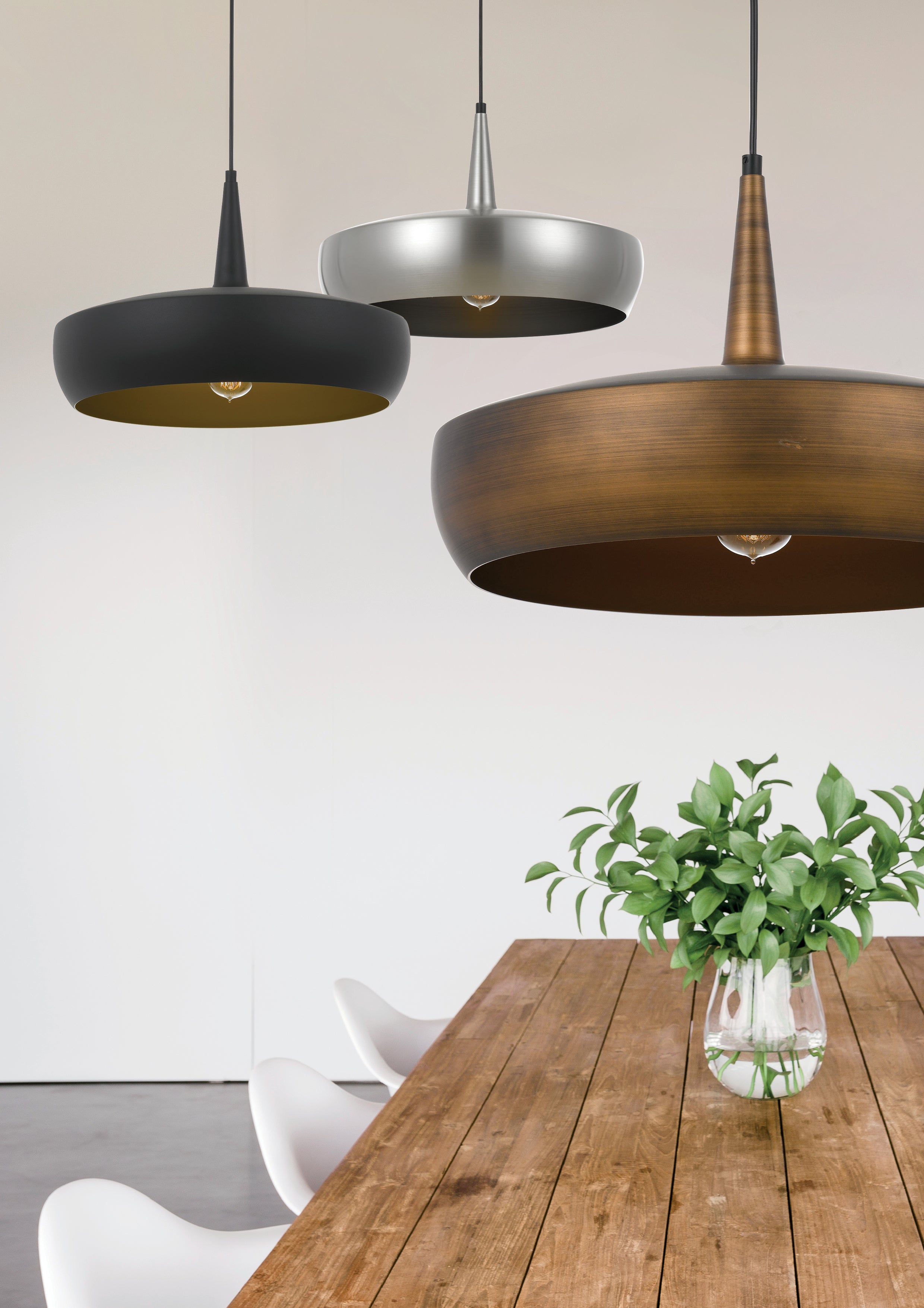 ELSON 6 LIGHT PENDANT BLACK