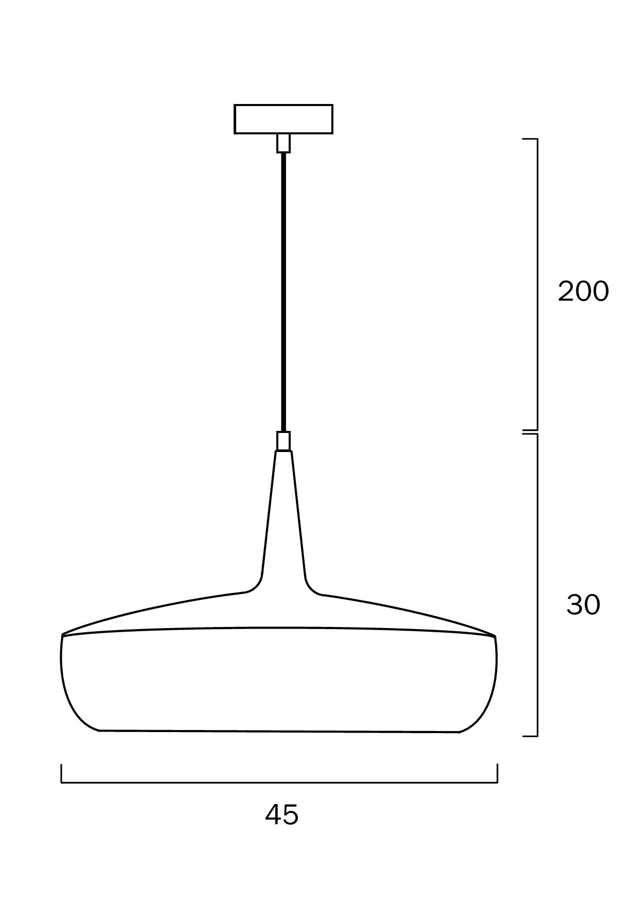 SABRA 45 PENDANT