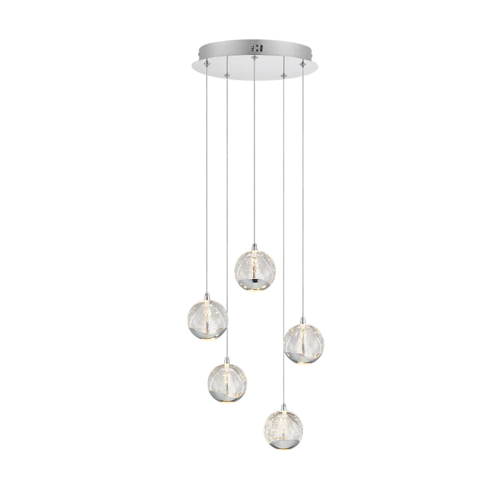 SEGOVIA 5 LED PENDANT LIGHT