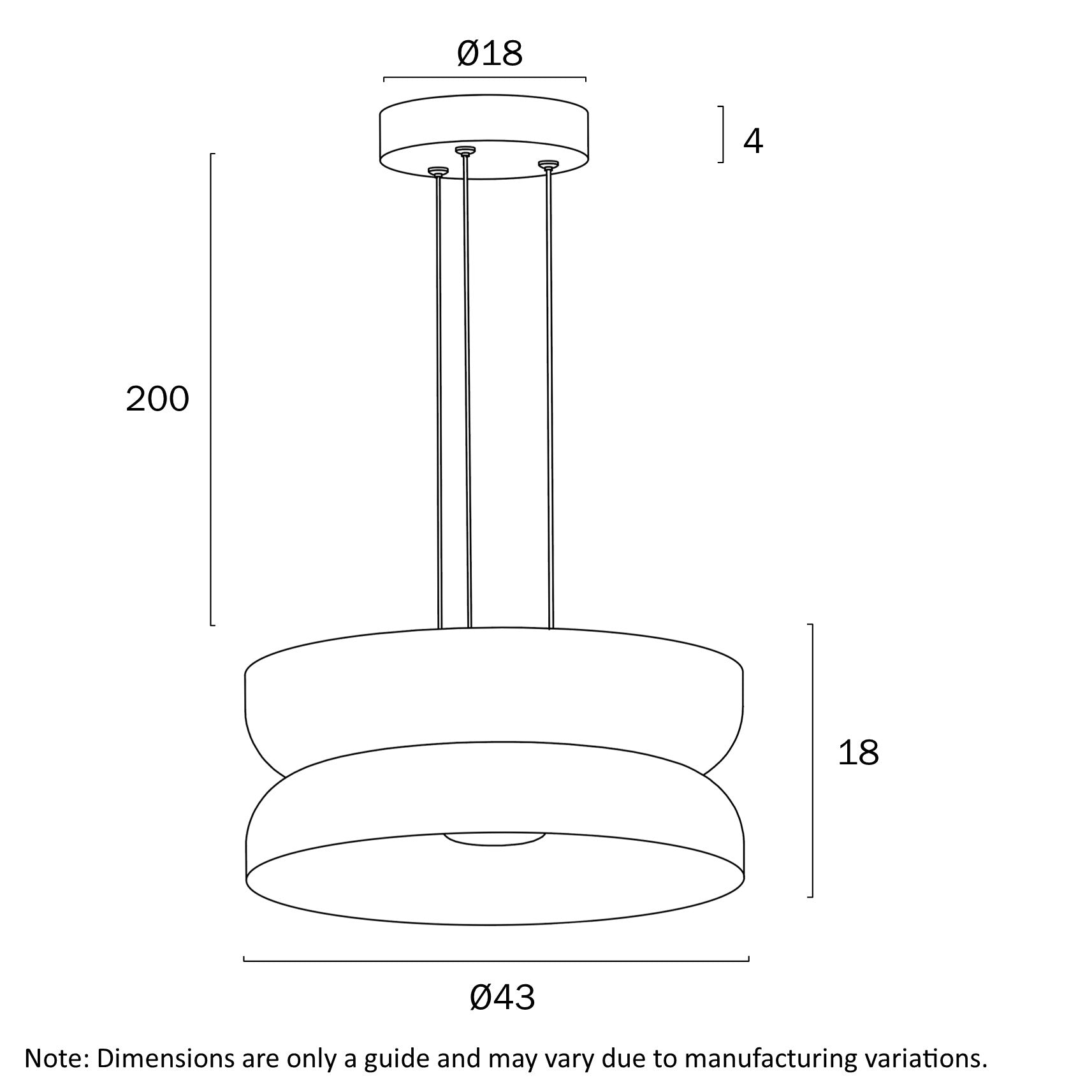SKAPA LED PENDANT LIGHT