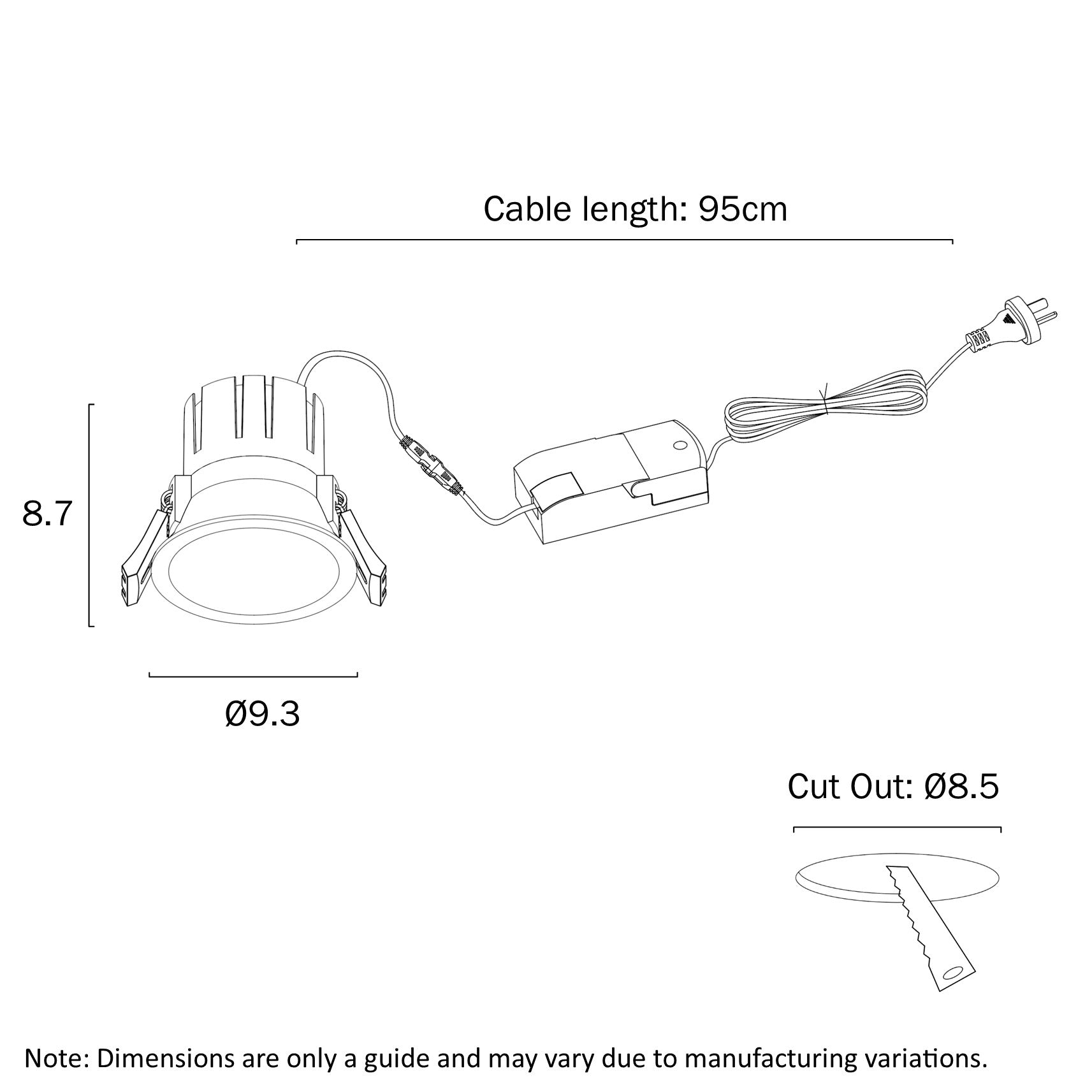 SOVA 93 DOWNLIGHT