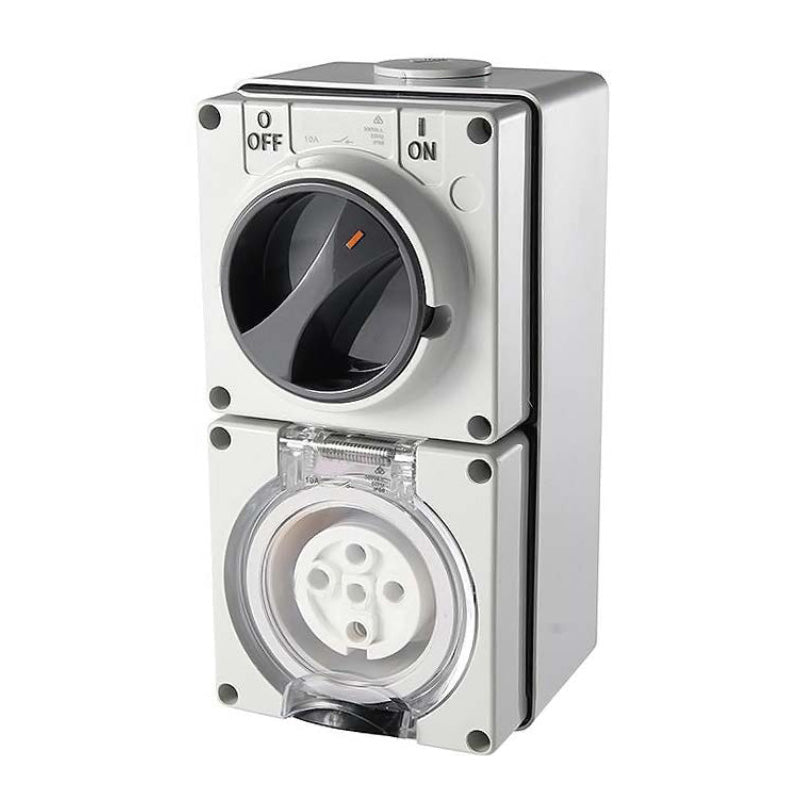 5 Pin Round Industrial Switch & Socket 20A