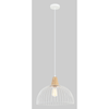 STRAND: Iron and Wood Dome Cage Pendant Lights