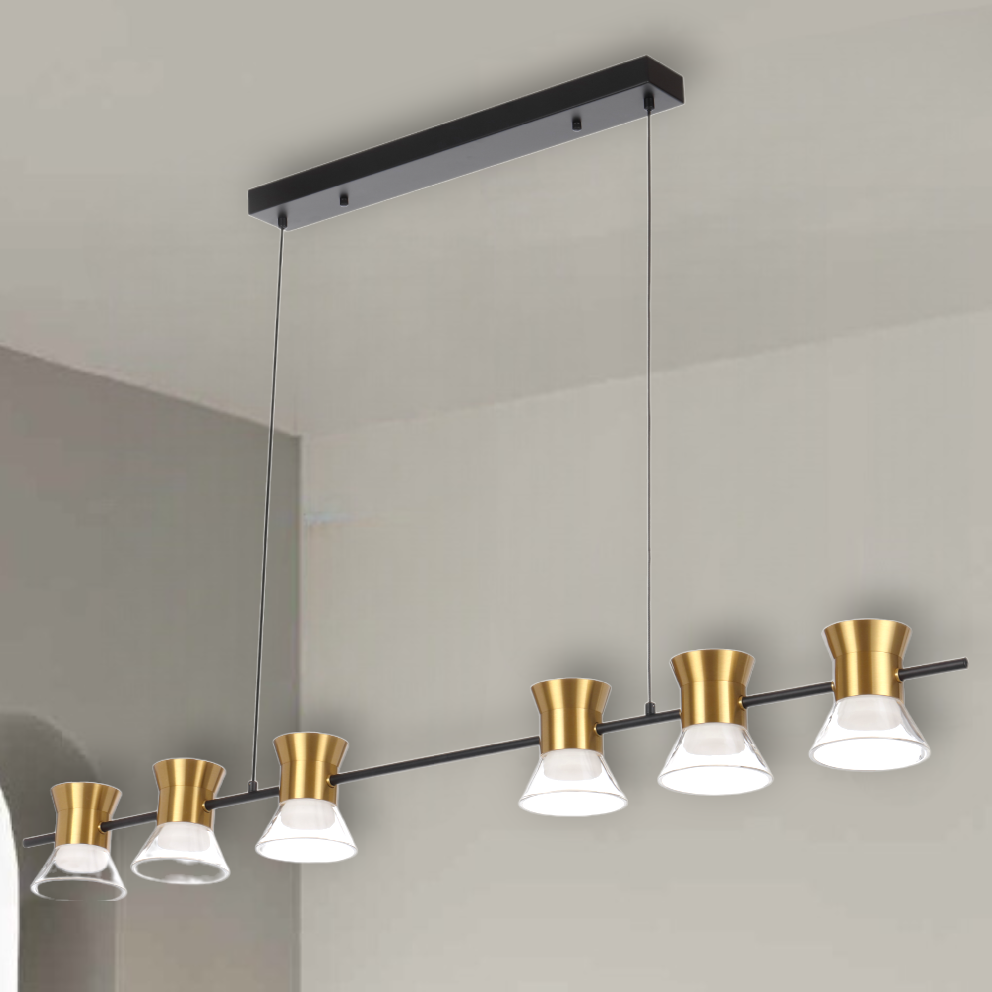TIPICO 6 LIGHT PENDANT