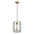 TONO: Mesh Internal & Clear Glass Oblong Pendant Lights