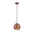 TUILE: Interior Small Embossed Tiled Iron Wine Glass Shape Pendant Lights