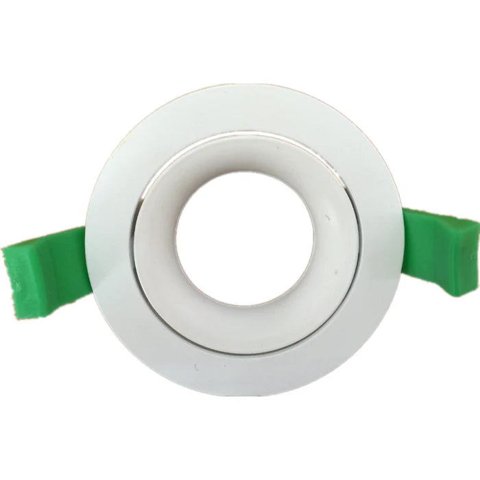 UDL3060-WH/BLK Round Downlight 105mm Frame
