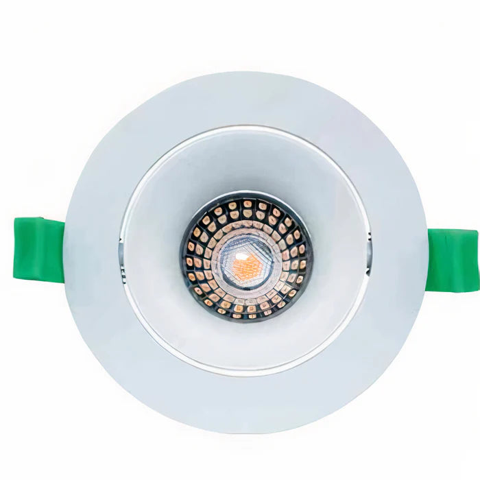 UDL3060-WH/BLK Round Downlight 105mm Frame