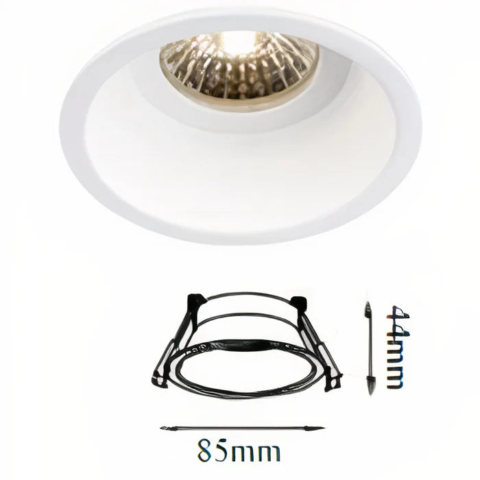 UDL3061-BLK/WH Downlight Frames For OPTIC