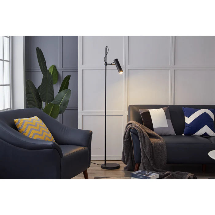 UFL-UNICO-BLK/WH UNICO HEIGHT ADJUSTABLE FLOOR LAMP