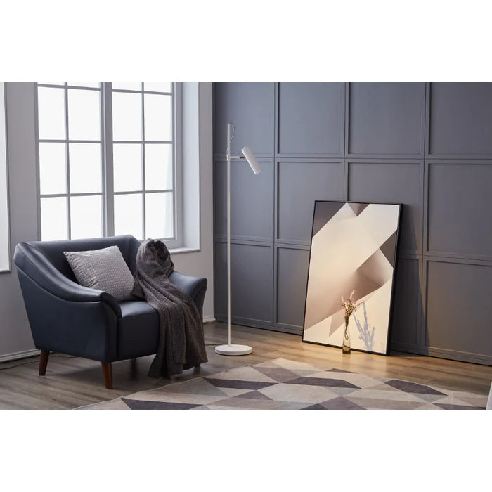 UFL-UNICO-BLK/WH UNICO HEIGHT ADJUSTABLE FLOOR LAMP
