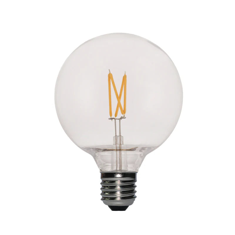 UG95L-LED8W-ES-DIM LED Globe G95 Clear 8W Dimmable