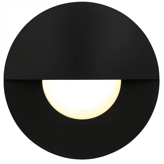 UIG-SS/BLK-3WH/WW 12V 3W Round LED Deck Light
