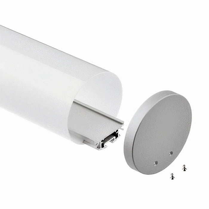 ULEDBAR-AL-07 3M Suspended round aluminium extrusion