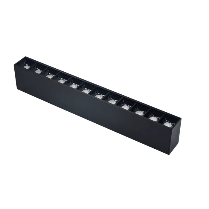 UMAG-DOT1/3/6/12-BLK-WW 24V LED Magnetic track light DOT series