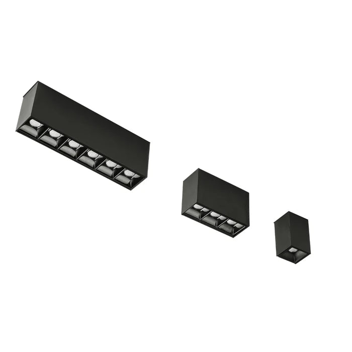UMAG-DOT1/3/6/12-BLK-WW 24V LED Magnetic track light DOT series