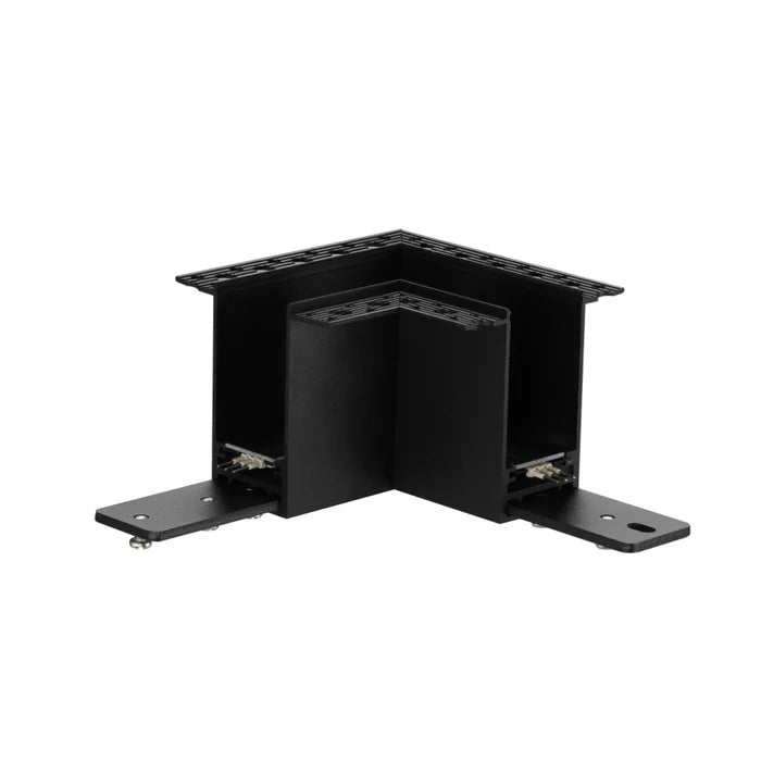UMAG-L-RSJOINER-BLK/WH Magnetic track Corner For Recessed Installation