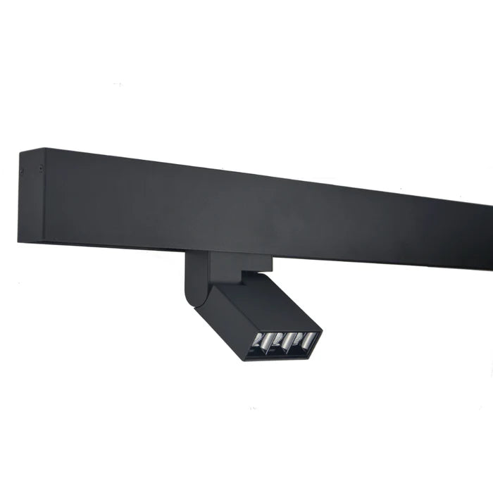 UMAG-SCOOP4/8/16-BLK-WW 24V LED Magnetic track light SCOOP series