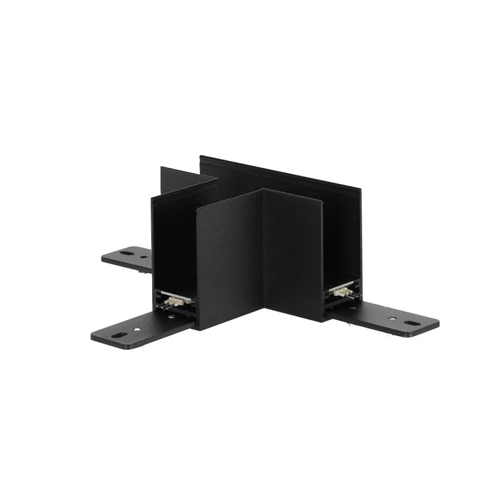 UMAG-T-JOINER-BLK Magnetic track Corner For Surface Mounted Installation