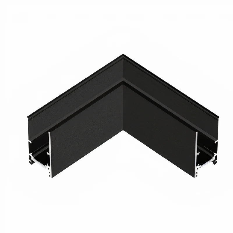 UMAGSL-L-JOINER-BLK Mini magnetic track L black joiner