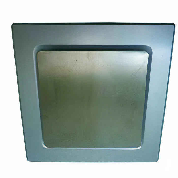 Square 10 Inch high efficiency exhaust fan excellent air flow of