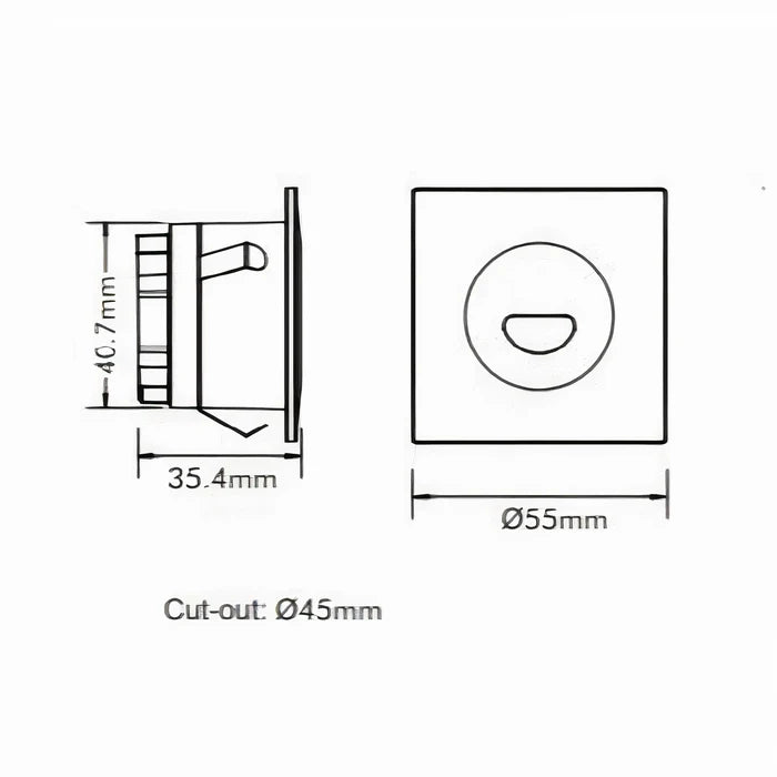 UOW-JAZZ-WH/BLK-3CCT Jazz Step Light