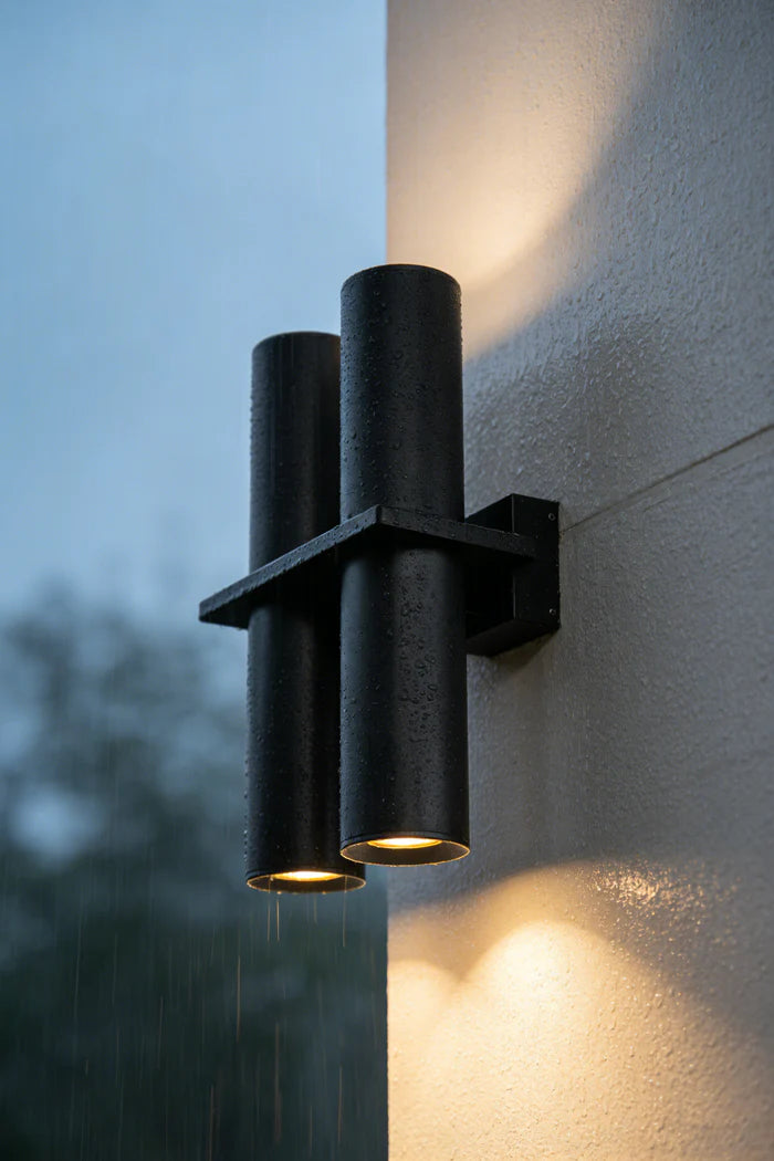 UOW-SILO2-WH/BLK SILO-2 WALL PILLAR EXTERIOR