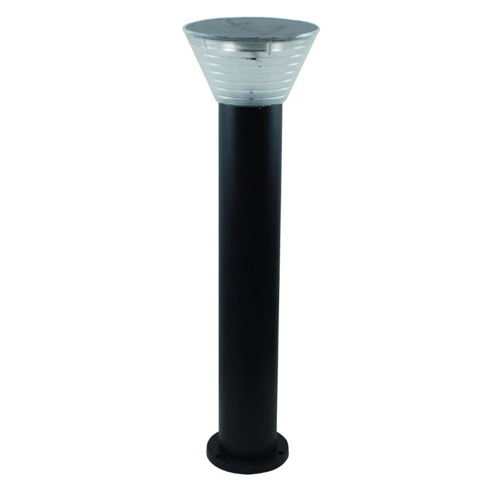 UOW-SOLIS-BLK SOLAR BOLLARD WITH REMOTE CONTROL