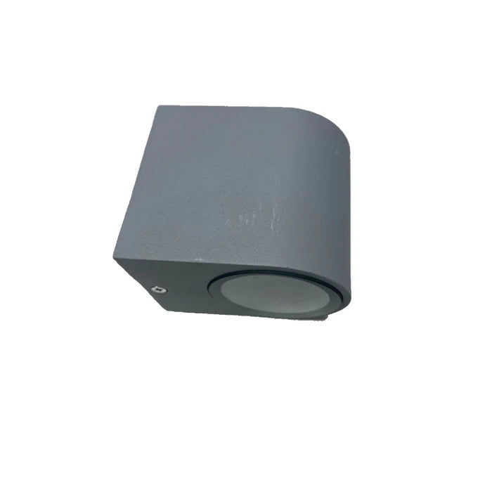 UOW041-BLK / SLV 240V Round Downwards Exterior Wall Light