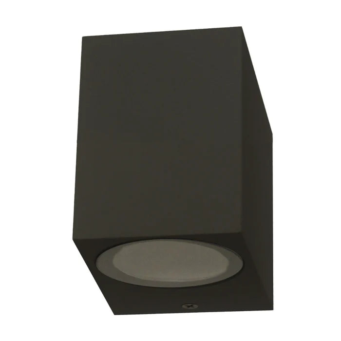 UOW042-BLK/ SLV 240V Square Downwards Exterior Wall Light