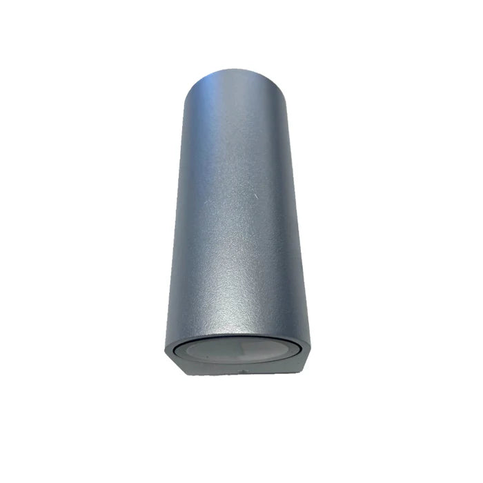 UOW043-BLK/SLV 240V Round Up & Down Exterior Wall Light
