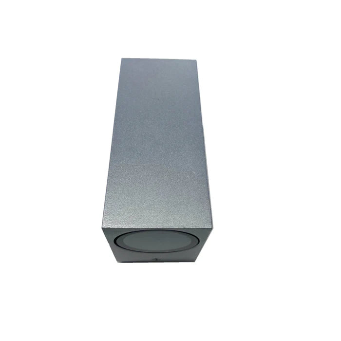 UOW044-BLK/SLV 240V Square Up & Down Exterior Wall Light