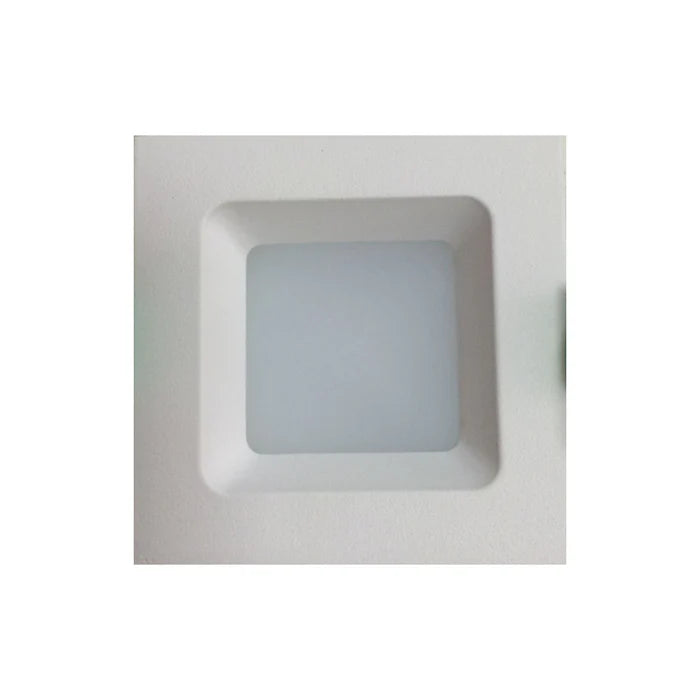 Helix Black 3000K Recessed Wall Light UOWHELIX-BLK/WH/SCH-WW