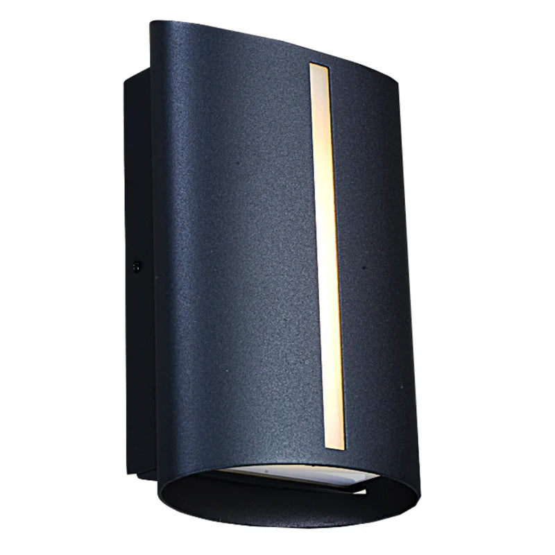 UOWMERIDIAN-BLK MERIDIAN Exterior LED Up & Down Wall Light