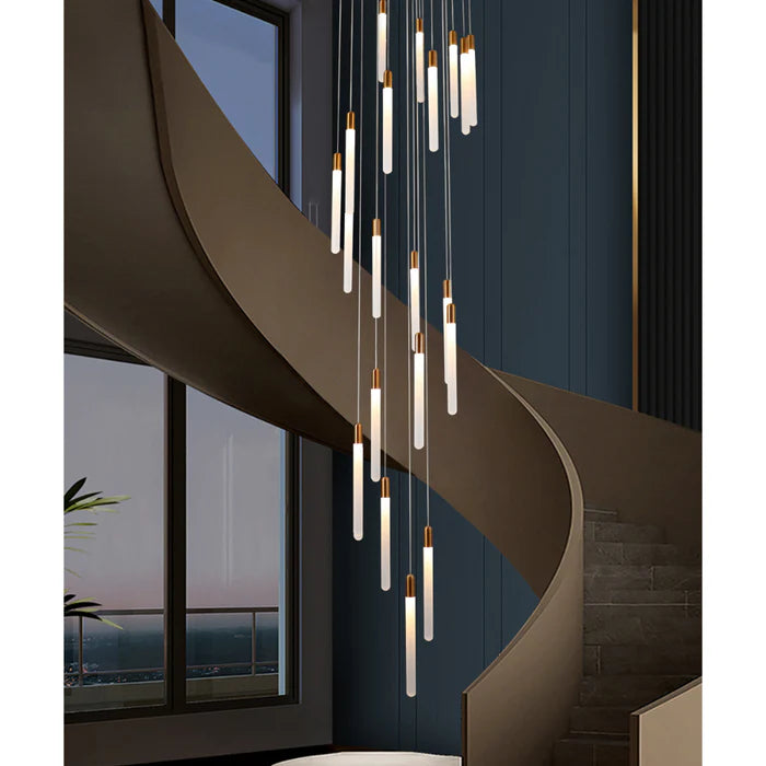 UP-GOCCIA-20-SB-WW/CW GOCCIA 20 Lights Pendant Light