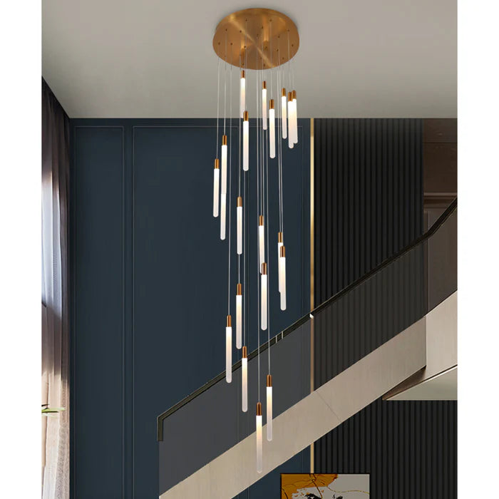 UP-GOCCIA-20-SB-WW/CW GOCCIA 20 Lights Pendant Light