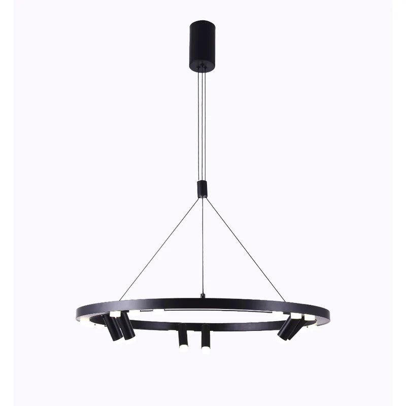 UP-ORIO-BLK ORIO LED Black Pendant Light