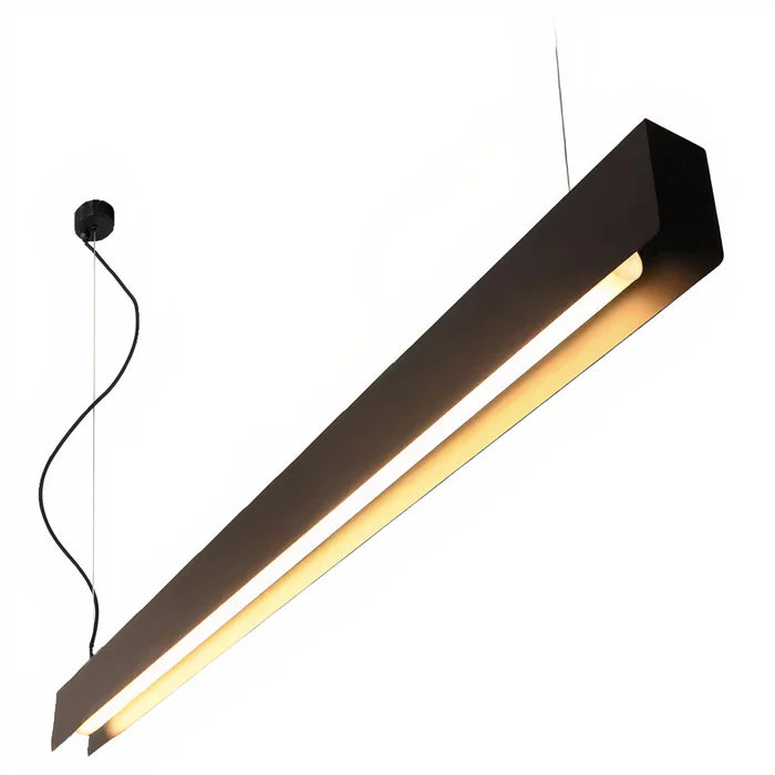 UP-RECTILINEAR-L-SB/BLK RECTILINEAR linear Pendant Light