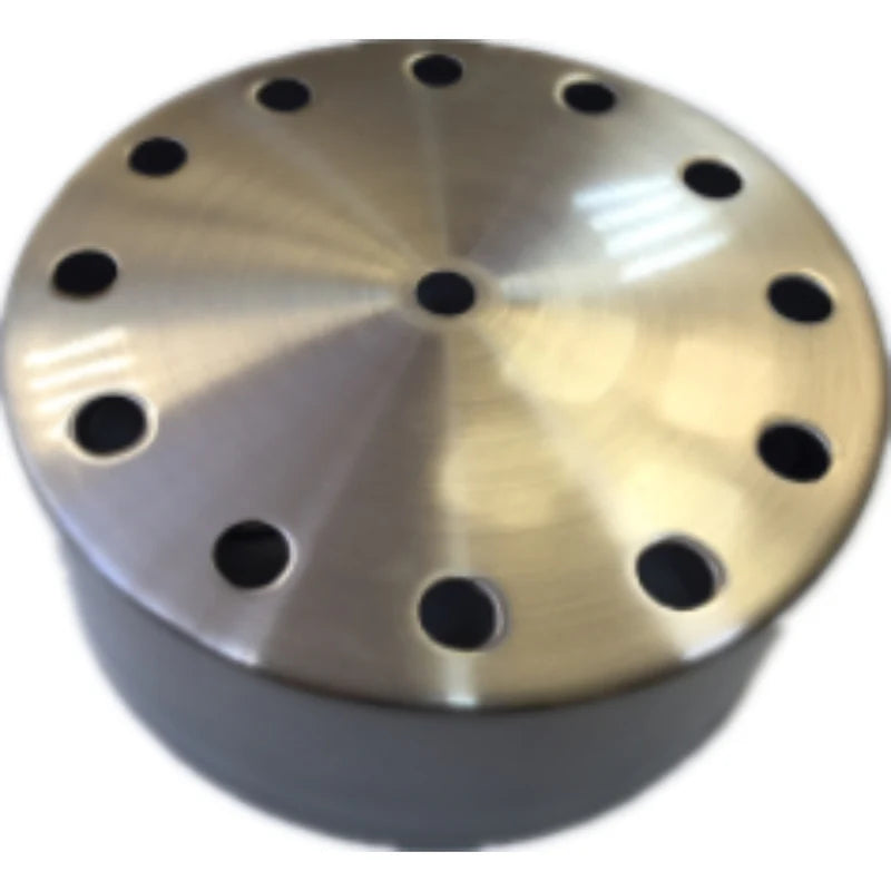 UPLATE150-13-MCH Ceiling Plate with 13 Holes Satin Chrome