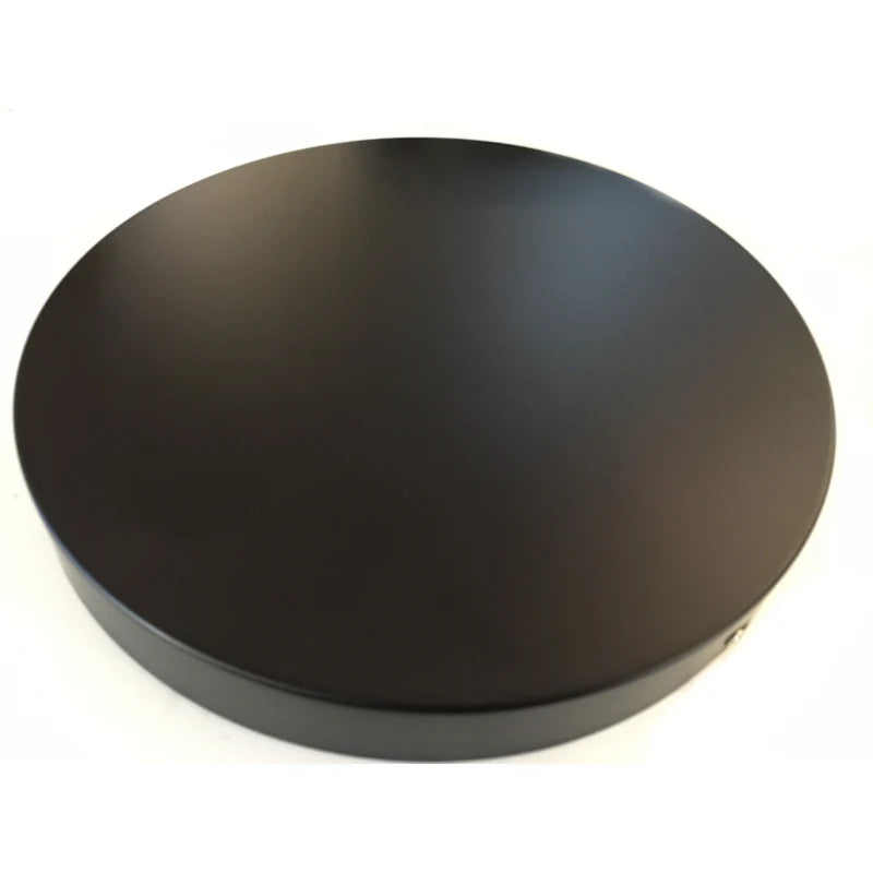 UPLATE320-BLK Ceiling Plate without Holes Black