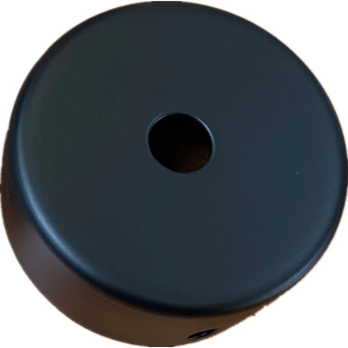 UPLATE60-BLK/WH Surface mount 1 hole plate Ø60