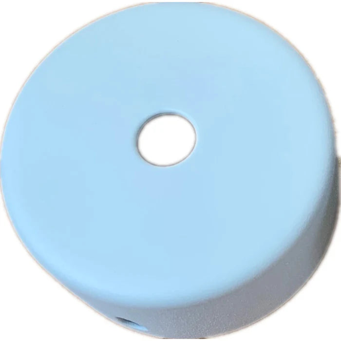 UPLATE60-BLK/WH Surface mount 1 hole plate Ø60