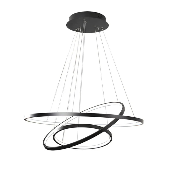 URINGSQ4+6+8-SB/BLK-3CCT-DIM SLIMLINE RING Pendant