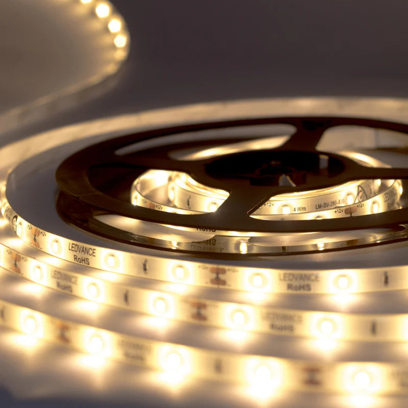 5M ROLL 10W/m 3K IP20 LED Strip with 3M Double SideSticker