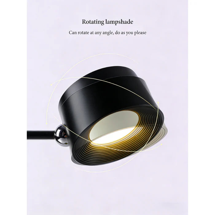 UTL-VERSANA-BLK/WH Magnetic Table & Wall Luminaire
