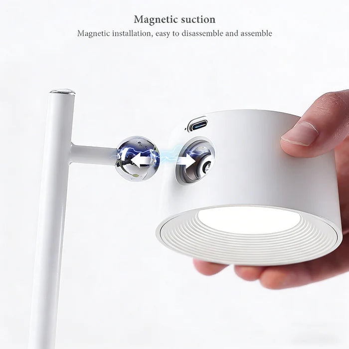 UTL-VERSANA-BLK/WH Magnetic Table & Wall Luminaire