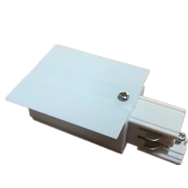 UTRK-RSLIVEEND-BLK/WH Single Circuit 3 Wire Live end for power feed to start of track