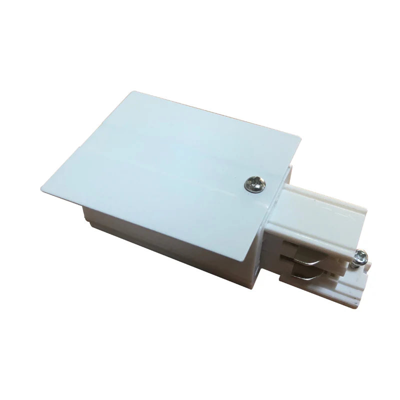 UTRK4W-RSLIVEEND-BLK/WH Live end for power feed into recessed