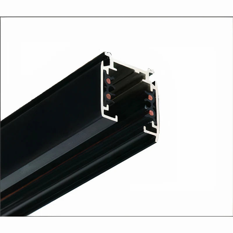 UTRK4W-1M/2M/3M-WH/BLK 240V three circuit 4 wire surface mounted track