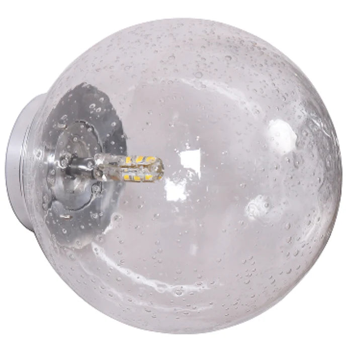 UWL-AVA-DIM-SB-AMBER/CLEAR/SMOKE AVA DIMPLE glass wall light